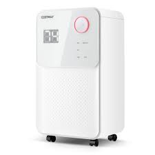 Photo 1 of Costway 32-Pint Dehumidifier with 3-Color Digital Display 2,000 Sq. ft Coverage Area