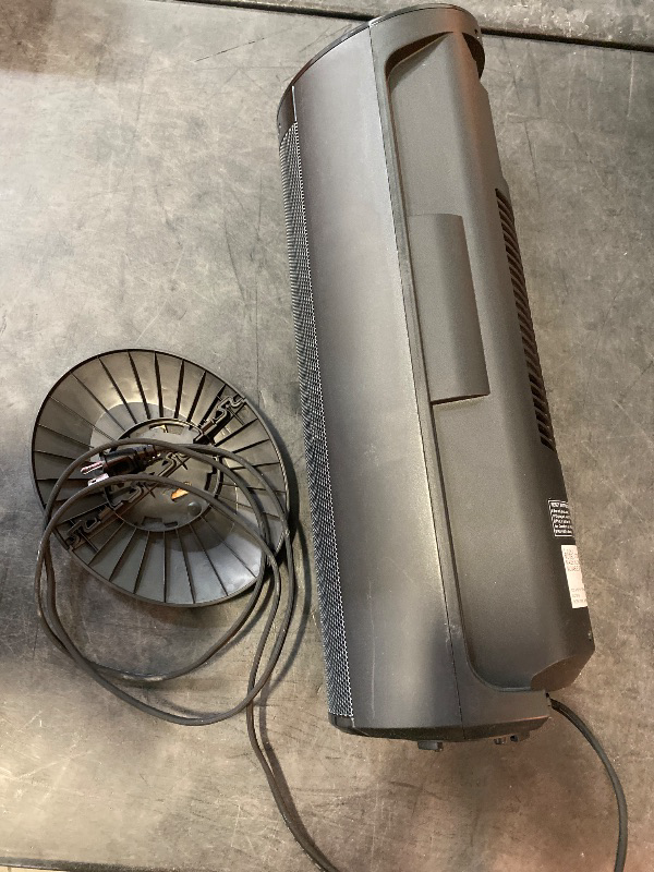 Photo 1 of Lasko -  22" Ceramic Tower Space Heater with Timer and Remote, CT22495, Black