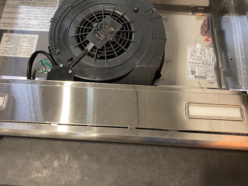 Photo 1 of CIARRA Range Hood 30 inch Under Cabinet Ductless Vent Hood for Kitchen Stove Hood with 3 Speed Exhaust Fan in Stainless Steel