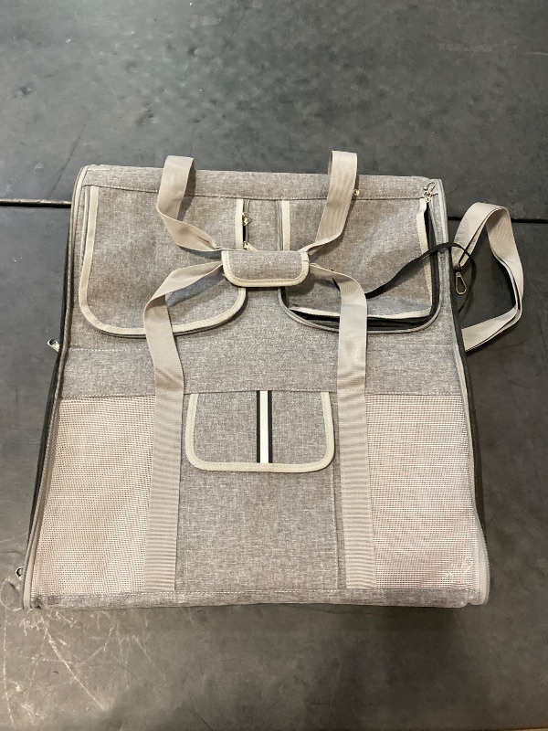 Photo 1 of Extra Large Cat Carrier for 2 Cats, 24x 14x 16in Pet Carrier for Cat and Dog Up to 40lbs, All-Sided Large Mesh Cat Carrier with Great Ventilation, Portable Soft Sided Pet Carrier for Traveling