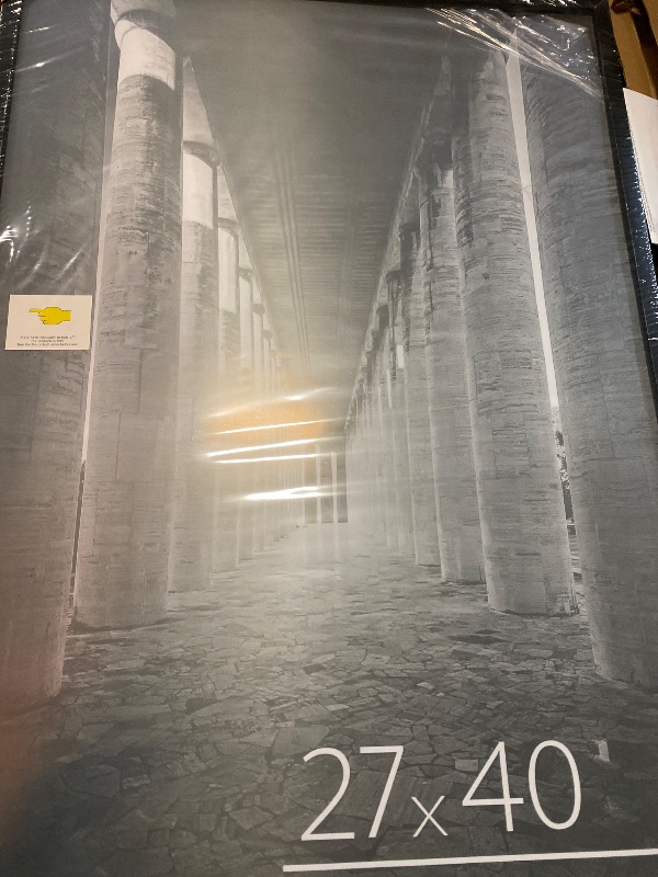 Photo 1 of DOAI ART 27x40 Poster Frame Black 2 Pack, Poster Frames 27 x 40 inches or 27x40 Picture Frames with HD Plexiglass for Horizontal or Vertical Wall Mounting, Durable Scratch-proof Safe and Artistic