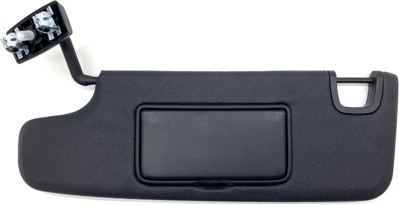 Photo 1 of Ezzy Auto Left Driver Side Sun Visor Compatible with Jeep Wrangler JK 2007-2018 Black 6CJ07DX9AA