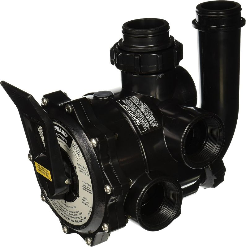 Photo 1 of SP0715XR50 Control Valve Compatible with Hayward Pro Series Vari-Flo ?Replacement for DE Filter Multi-port Valve 2-Inch.?Black?