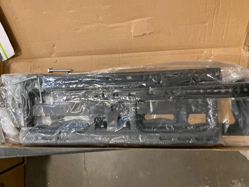 Photo 1 of Full Motion TV Wall Mount for 37-80" TVs, Cold-Rolled Steel, VESA 200x200 to 600x400mm, Swivel 120° & Tilt, Supports Up to 99lbs, Durable & Easy Installation