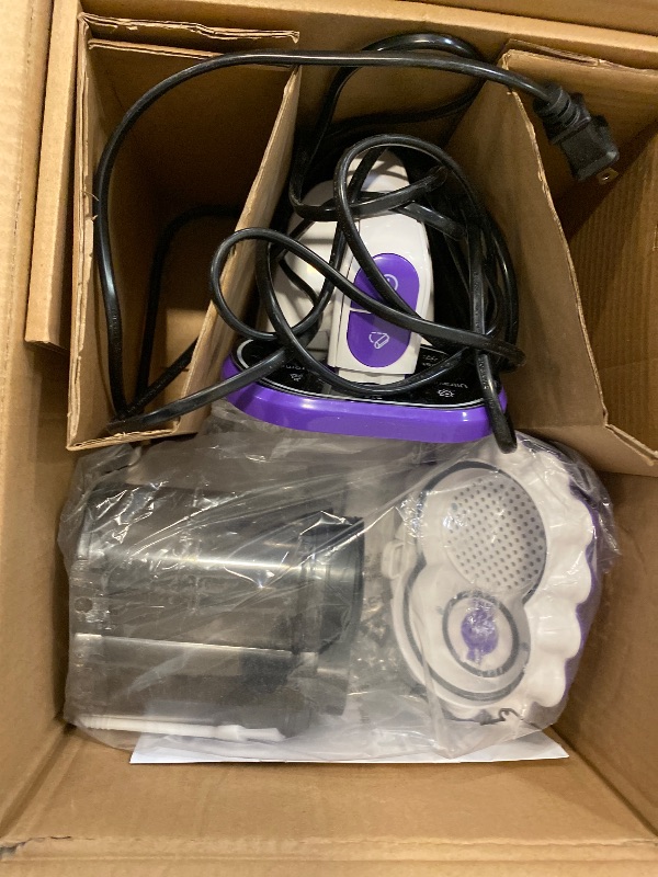 Photo 1 of Mattress Vacuum Cleaner, Anti-allergen Bed Vacuum Cleaner with UV-C Light & High Heating Tech, 16Kpa Suction 600W Powerful Handheld Vacuums for Dust & Pet Hair