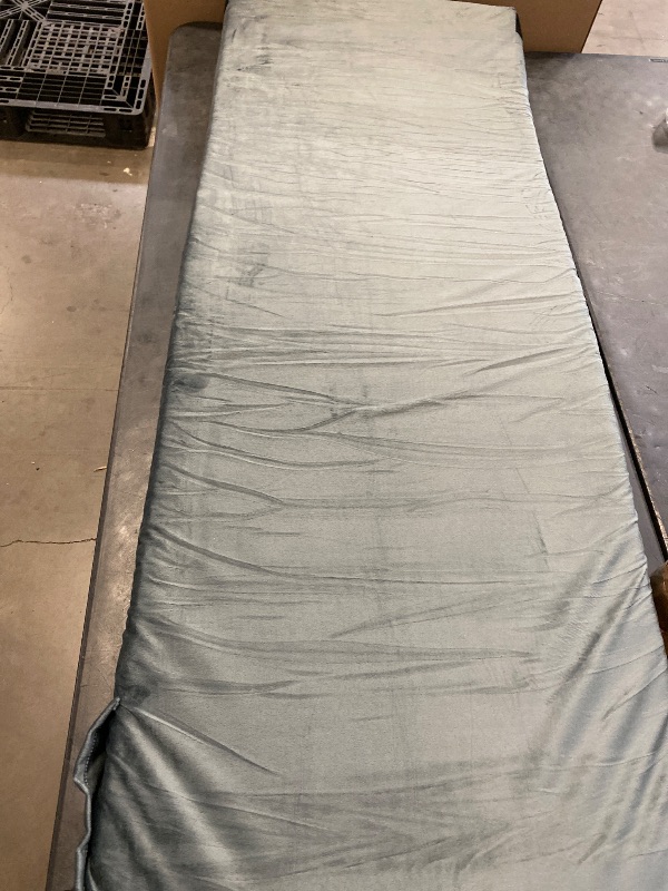 Photo 1 of Memory Foam Camping Mattress | Potable Backpacking Sleeping Pad W/Waterproof Cover & Carry Bag | Roll Up Cot Mattress for Floor, Travel,Camping | Kids, Single or Twin