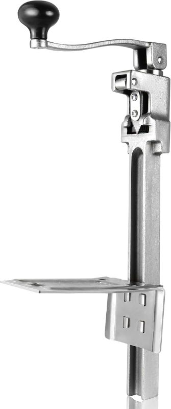 Photo 1 of Commercial Can Opener Heavy Duty for 11100, Industrial Can Opener for 10 Cans, Manual Can Opener with Plated Steel Base Stainless Steel Blade for Cans Up to 11” Tall