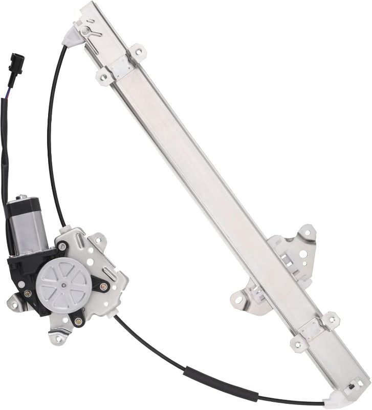Photo 1 of 741-349 Front Passenger Side Power Window Lift Regulator with Motor (2 Pins Only) Compatible with Nissan Frontier 2005-2015/ Pathfinder 2005-2010/ Xterra 2005-2015/ Suzuki Equator 2009-2010