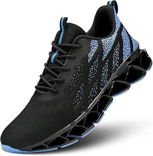 Photo 1 of (Size 11 ) Men's Running Shoes Blade Fashion Sneakers Breathable Mesh Non Slip Soft Sole Work Gym Sport Cross Trainer Casual Athletic Walking Shoes