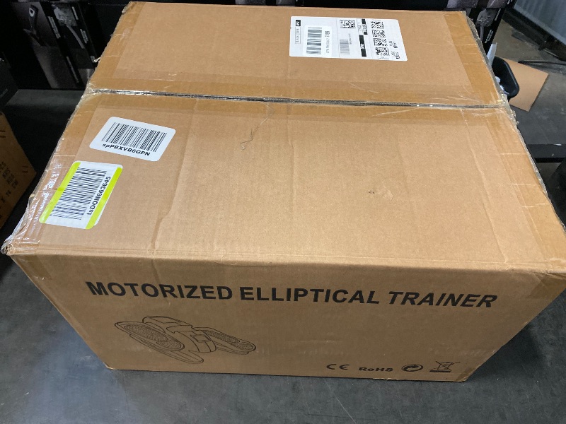 Photo 1 of Under Desk Elliptical Machine, Electric Ellipse Leg Exerciser as Seen on Tv for Seniors with 12 Adjustable, Quiet Portable Elliptical Machine, Seated Pedal Exerciser with Remote Control
