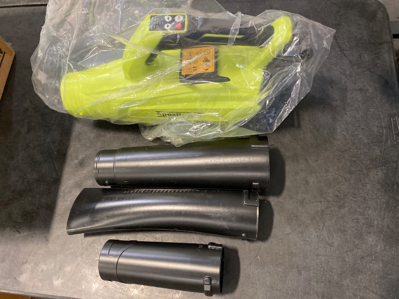 Photo 1 of Leaf Blower Cordless for DEWALT 20V Max Battery, 600CFM/150MPH 18000RPM Brushless Motor w/Turbo Mode & 3 Adjustable Speed, Lock-On Switch, Electric Leaf Blower for Lawn Care, Patio and Snow Cleaning (GREEN)