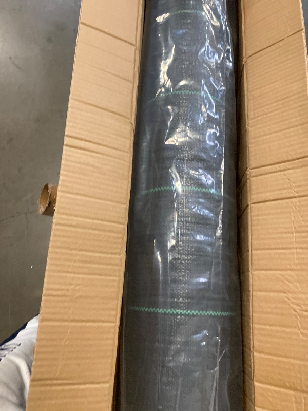 Photo 1 of 6ft x 300ft Weed Barrier Landscape Fabric Heavy Duty Premium 3.5oz PP Ground Cover Weed Barrier Weed Blocker Fabric Commercial Grade Underlayment Geotextile Fabric for Construction Projects