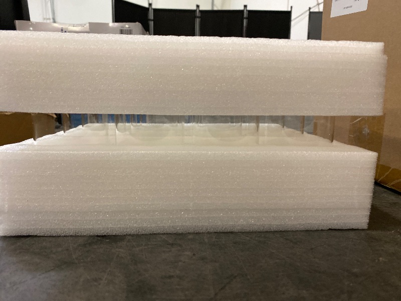 Photo 1 of 36 Pack Clear Glass Cylinder Vases for Centerpieces Hurricane Candle Holder Different Sizes Floating Candle Vases Holder -5", 6", 8" Hight Perfect for Weddings and Events