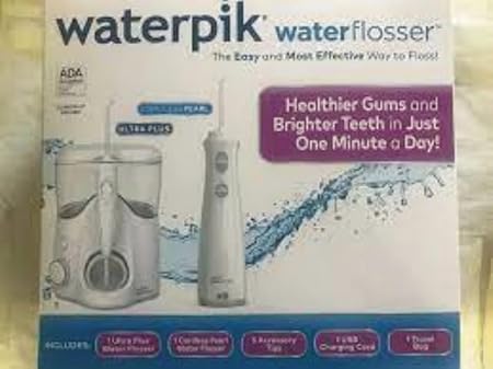 Photo 1 of Waterpik Ultra Plus and Cordless Pearl Water Flosser Combo Pack