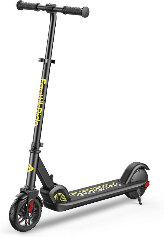 Photo 1 of FanttikRide C9 Electric Scooter for Kids 8-12, Adjustable Handlebar Height for Riders 3.9-5.2 ft, 132 lbs, Up to 40 mins Continuous Time, 5 Miles Range, 2 Safe Max Speed 6/10 MPH