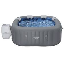 Photo 1 of SaluSpa Coronado EnergySense Square Air Jet 4-6 Person Inflatable Spa