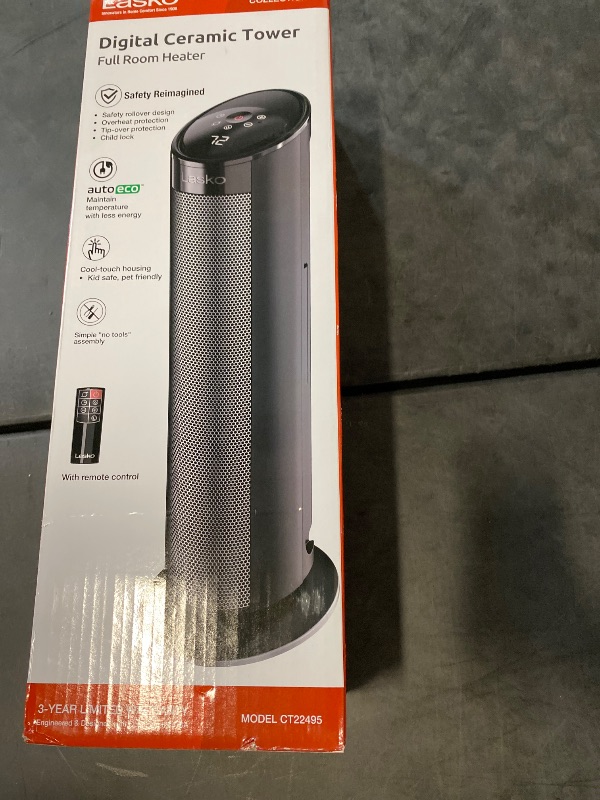 Photo 1 of Lasko - Elite Collection - Digital Creamic Tower - Full Room Heater