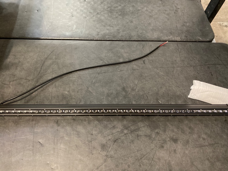 Photo 1 of 36 Inch LED Light Bar, 400W Flood & SpotBeam Combo Straight Single Row 40000LM Off Road Driving Fog Lamp Marine Boating Light bar for Pickup SUV ATV UTV Truck