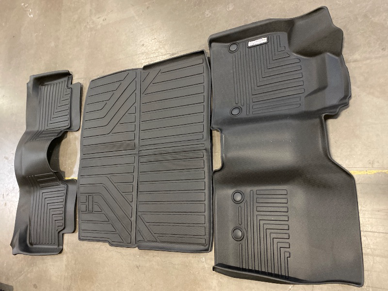 Photo 1 of Floor Mats & Cargo Liner for 2023 2024 2025 Nissan Ariya,1st 2nd Row with Trunk Mat,TPE All Weather Protection Slush Floor Liner Black