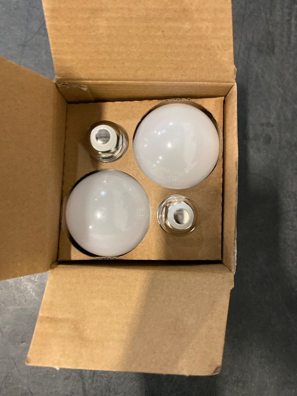 Photo 1 of YAOHENG A19 LED Light Bulb, 100 Watt Equivalent LED Bulbs, 4000K Neutral White, 1500 Lumens, Standard E26 Base, Non-Dimmable, 15W Super Bright Light Bulbs for Home, Office Lamp, ETL Listed(4-Pack)