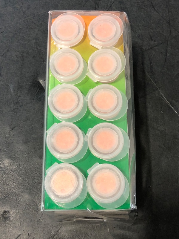 Photo 1 of Wisesorb Desiccant Cap Pill Bottle 8 Dram 10pcs, Pill Bottles with Indicating Silica Gel Desiccant Cap (Orange to White), Medicine Bottle, Pill Bottles Empty with Caps, Airtight Medicine Container