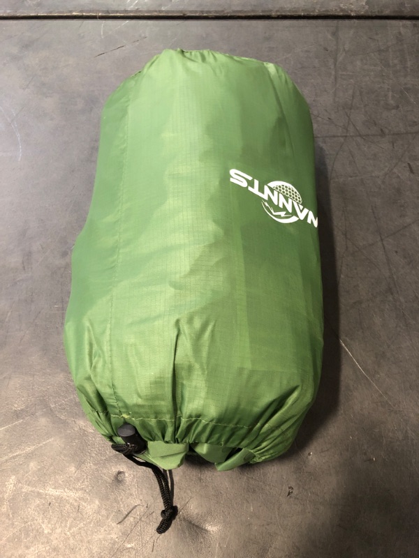 Photo 1 of WANNTS Double Sleeping Pad, Ultralight Inflatable Sleeping Pad for Camping, Built-in Pump, Ultimate for Hiking - Airpad, Carry Bag, Repair Kit - Compact & Lightweight Camping pad(Green)