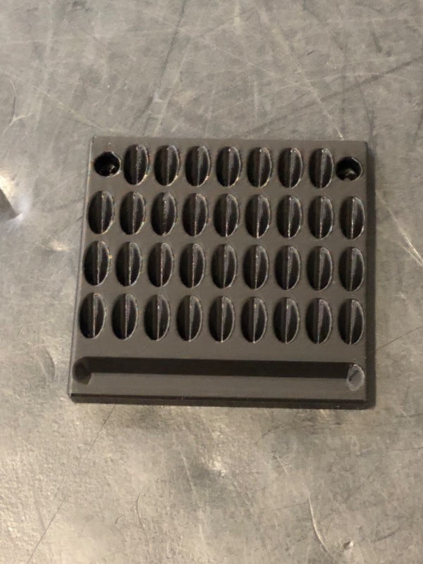 Photo 1 of Wall Mounted Drill Bit and Driver Organizer, Sleek Low Profile Design, Workshop Organization, Shop Owner tools, Holds 34 Drivers, Power Tool Gifts, Drill Accessory, Black, Made In Texas, 1 pc
