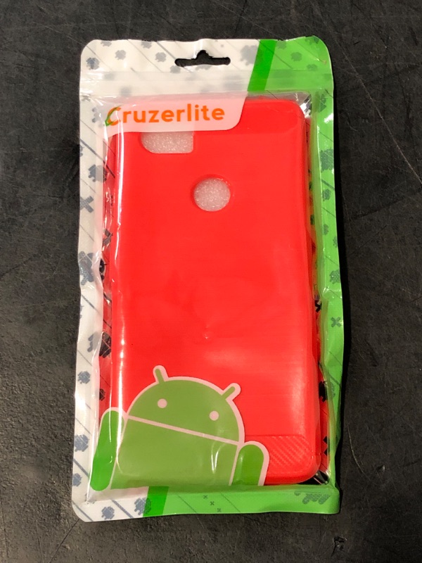 Photo 1 of CruzerLite Slim Carbon Fiber Case for Google Pixel 2 XL (2017) Red