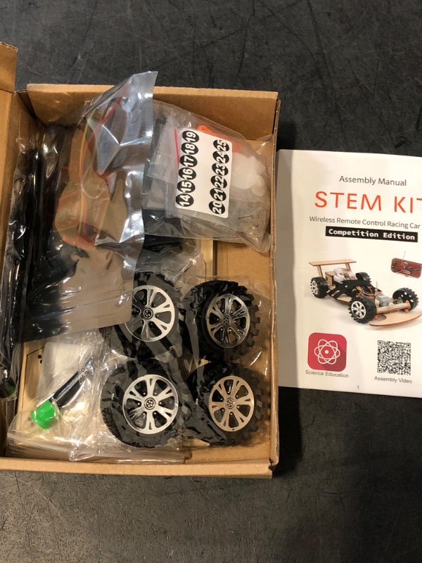Photo 1 of Pica Toys Wireless Remote Control Car Kit F1, Science Project Kit for Kids/Students/Education, STEM Project Model Car Kits to Build, Ideal Choice for Family and School