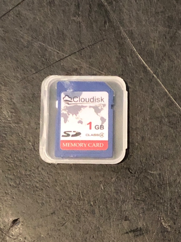 Photo 1 of Cloudisk SD Card 1GB Class 4 Flash Memory Card 1G SLC Standard Secure Digital Cards (1 GB)