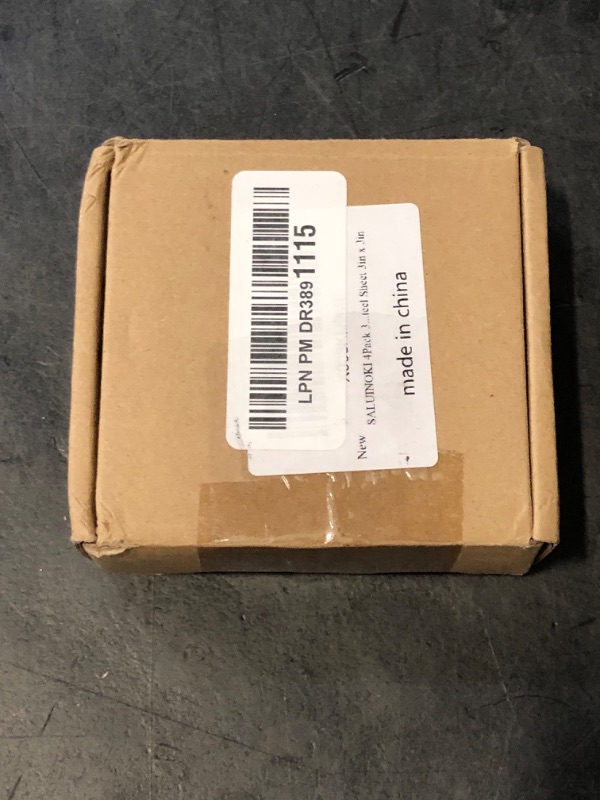Photo 1 of SALUINOKI 4Pack 3/16 Hot Rolled Steel Plate A36 Steel Sheet 3in x 3in