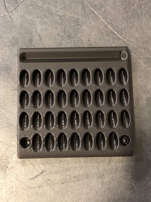 Photo 1 of Wall Mounted Drill Bit and Driver Organizer, Sleek Low Profile Design, Workshop Organization, Shop Owner tools, Holds 34 Drivers, Power Tool Gifts, Drill Accessory, Black, Made In Texas, 1 pc