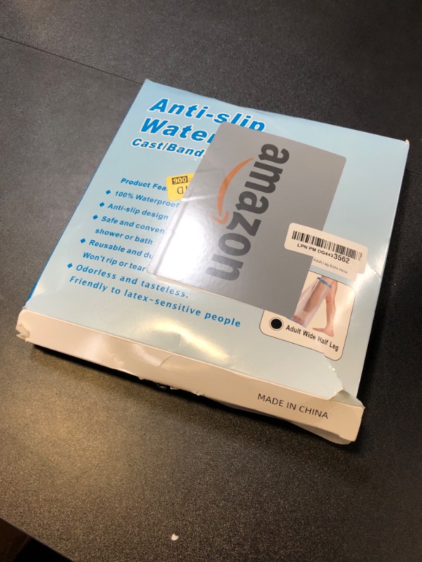 Photo 1 of Waterproof Extra Wide Leg Cast Cover for Shower Adults, Extra Large Leg Shower Cover with Non-Slip Bottom, Watertight Foot Protector for Plus Size Adults Surgery Shower Boot