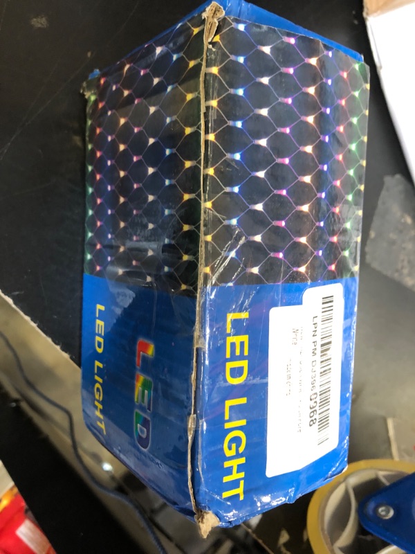 Photo 1 of YIZHOUER White LED Net Lights 200 LED Fairy String Christmas Light Decorative Mesh for a Wedding Cocktail Party Birthday BBQ Xmas Bistro Cafe 9.8ft x 6.6ft Pure White