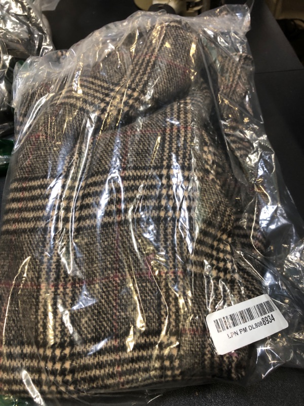 Photo 2 of The Drop Women's Blake Long Blazer, Plaid, Small