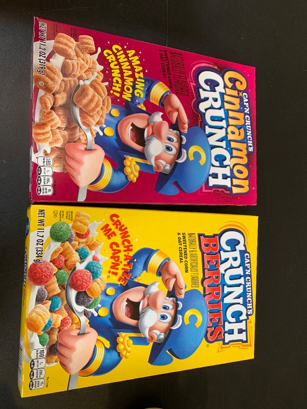 Photo 2 of Quaker Captain Crunchberries Cereal, 11.7 Oz (pack of 2)