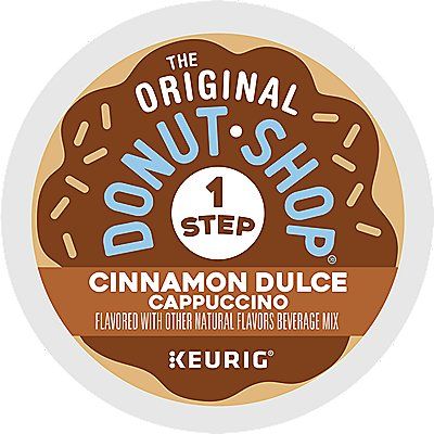 Photo 1 of The Original Donut Shop Cinnamon Dulce Cappuccino K-Cup ® Box 10 Ct Coffee - Kosher Single Serve Pods (pack of 6)