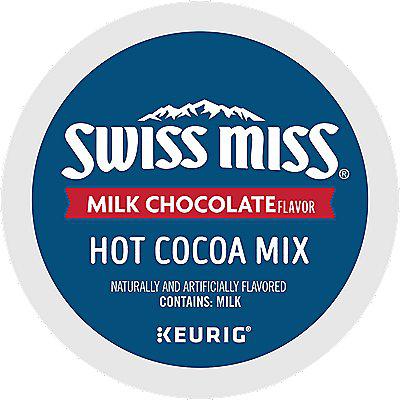 Photo 1 of Swiss Miss Milk Chocolate Hot Cocoa K-Cup ® Box 10 Ct - Kosher Single Serve Pods (pack of 6)