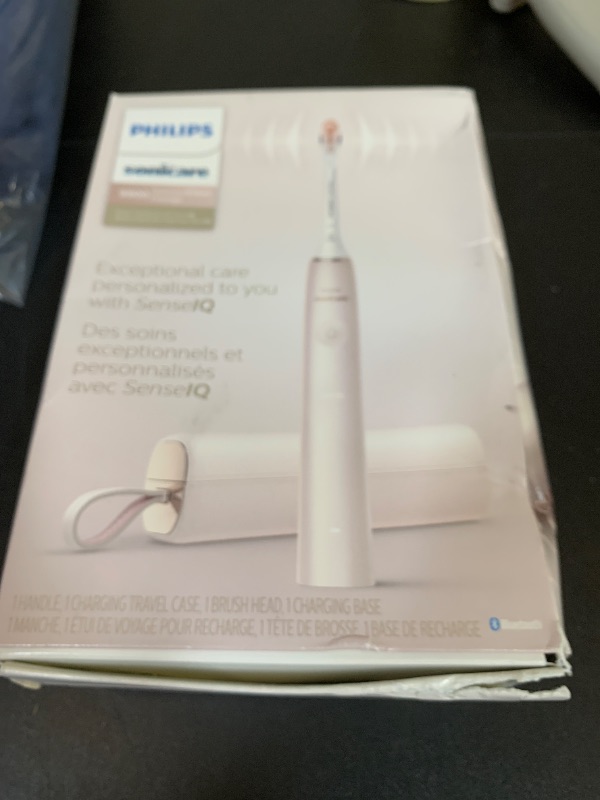 Photo 2 of Philips Sonicare 9900 Prestige Rechargeable Electric Power Toothbrush with SenseIQ, Champagne, HX9990/11