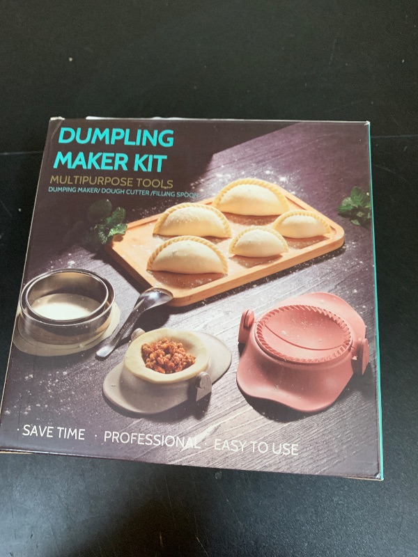 Photo 1 of MUMSUNG Empanada Maker Press, 6-Inch Extra Large Dumpling Maker Set with Dough Cutter, Dumpling Mold Set for Pierogi, Pastelitos, Calzone, Turnovers, Chinese Dumpling, 4Sizes (6"/4"/3"/2.6")