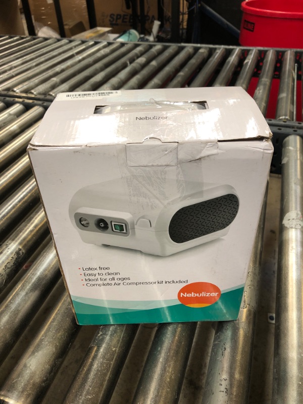 Photo 1 of Nebulizer Machine Personal Compressor Nebuliser Portable Compressor System with Tubing Kits for Home Use