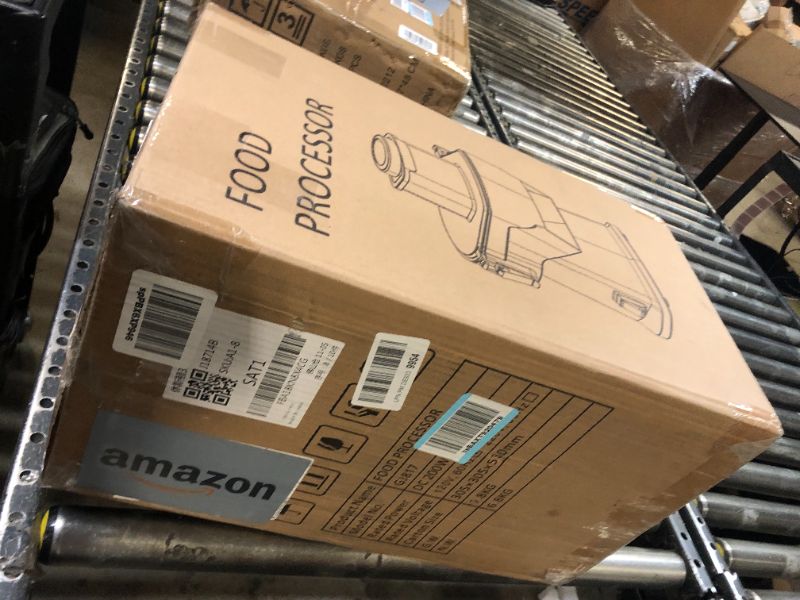 Photo 1 of TERUISI 4-In-1 Electric Vegetable Chopper, 200W Vegetable Slicer Food Processor, Veggie Food Cutter With Slicing Shredding Dicing And Striping Function For Commercial Home Use