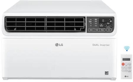 Photo 1 of LG 14,000 BTU DUAL Inverter Smart Wi-Fi Enabled Window Air Conditioner, White 
