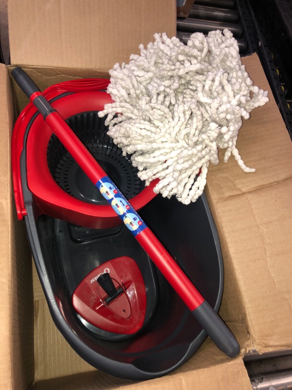 Photo 2 of O-Cedar EasyWring Microfiber Spin Mop