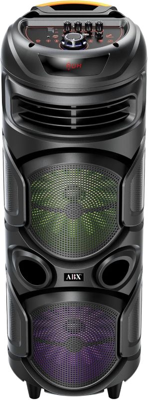 Photo 1 of Audiobox Dual 8" Woofer Rechargeable Tower Speaker
