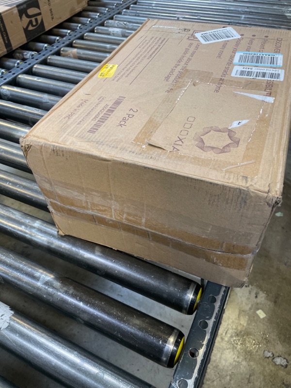 Photo 1 of Candy Display Rack | Stackable Candy Organizer | Snack Organizer For Countertop | Display Snack Rack | Snack Shelf And Chip Rack For Stores | Snack Display For Counter | Snack Stand For Office 2-Pack