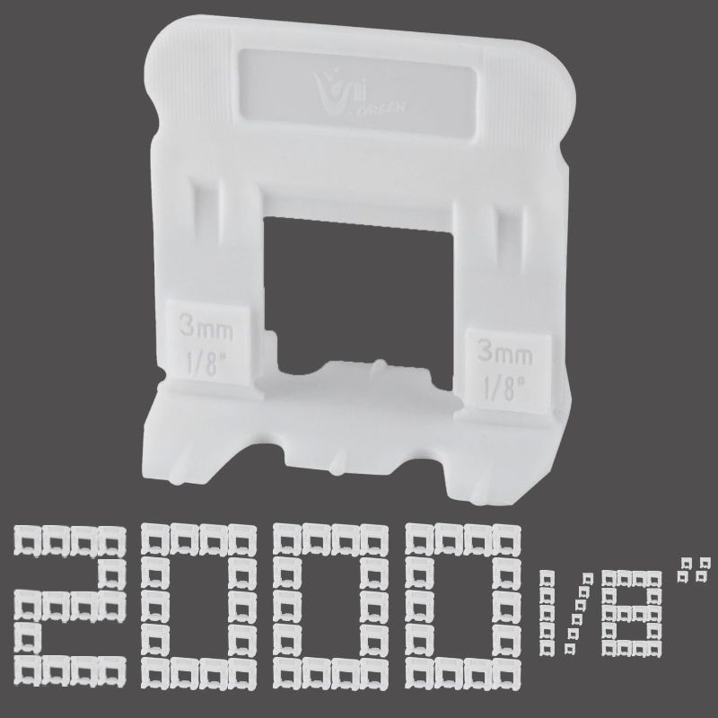 Photo 1 of  Tile Leveling Clips Tools Thick Floor Wall Leveler Spacers for Professional Ceramic Tile Stone Installation