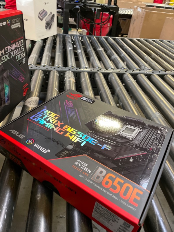Photo 1 of ASUS ROG Strix B650E-F Gaming WiFi AM5 ATX AMD Motherboard

