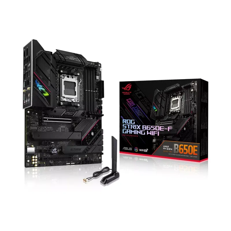 Photo 1 of ASUS ROG Strix B650E-F Gaming WiFi AM5 ATX AMD Motherboard
