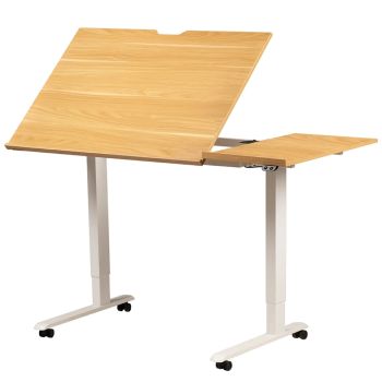 Photo 1 of MEEDEN Electric Adjustable Sit Standing Home Drafting Table - 31"-52" Height
